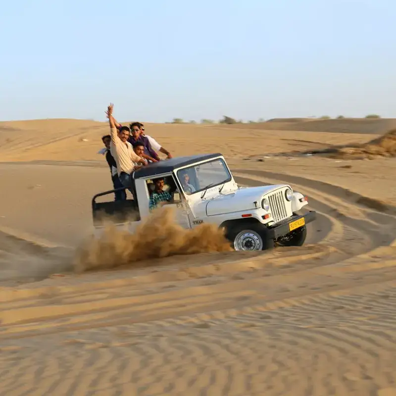 Jeep Safari In Jaisalmer